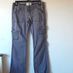 Abercrombie and Fitch Grey Cargo Jeans